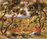 Pierre Renoir The Vines at Cagnes oil painting